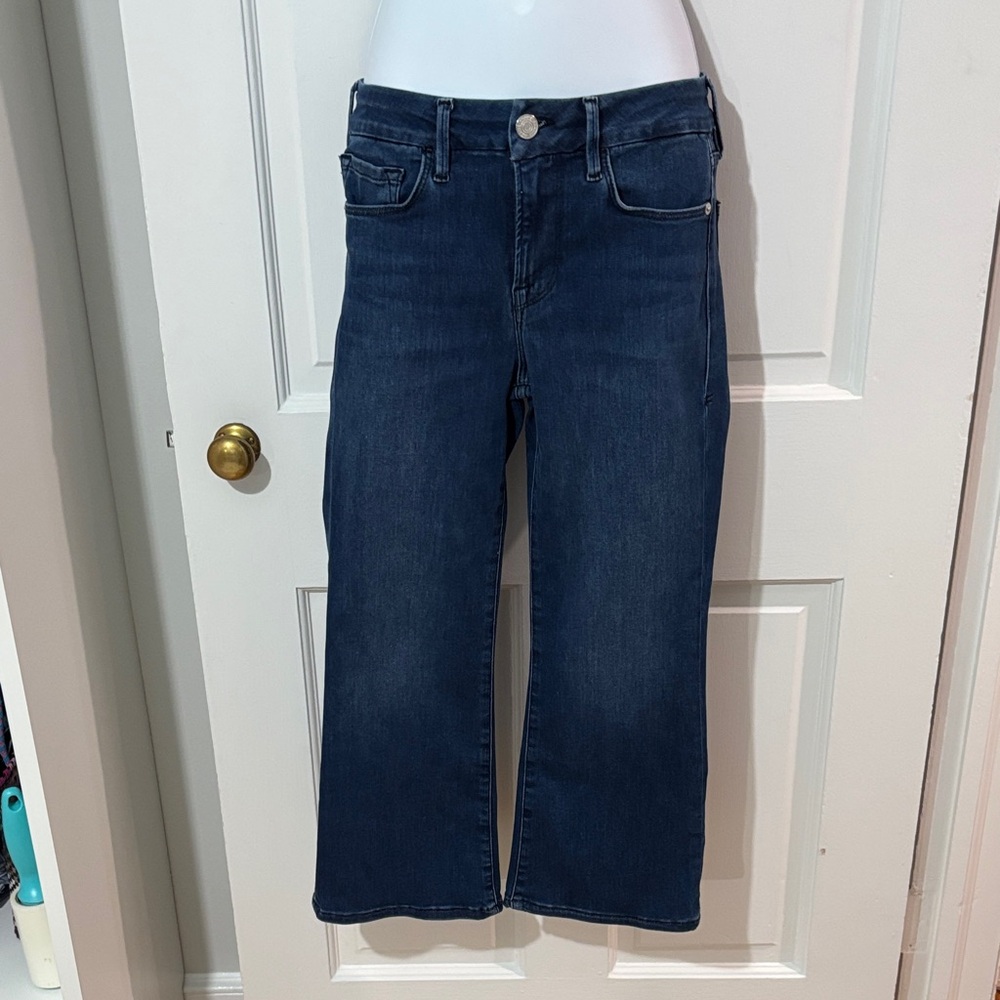 Frame Denim Dark Blue pixie crop 26